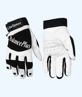 BalancePlus White Leather Unlined Men's Gloves