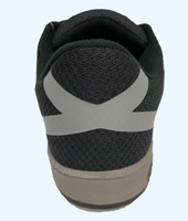 Women's CrossKicks Black/Grey -Double Gripper