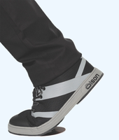 Men's CrossKicks Black/Grey 1/8" Flex Perimeter (LH)