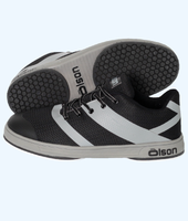 Women's CrossKicks Black/Grey 1/8" Flex Perimeter (LH)