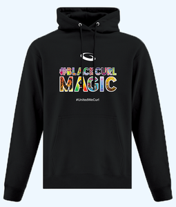 #UnitedWeCurl Hoodie: #BlackCurlMagic