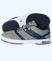 Men's CrossKicks Grey/Navy -Double Gripper