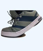 Men's CrossKicks Grey/Navy 1/4" Flex Perimeter (RH)