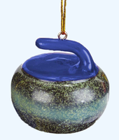 Curling Rock Tree Ornament