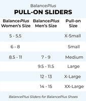 BalancePlus Pull-On Sliders For Left-Handed Curlers