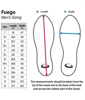 Women's Right Handed G50 Fuego Curling Shoes (Speed 11)