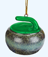 Curling Rock Tree Ornament