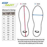 Women's  Momentum DART Curling Shoes Right & Left Handed
