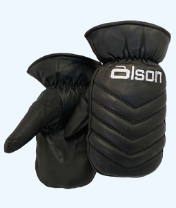 Unisex Leather Curling Mitts
