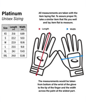 Unisex Platinum Curling Gloves