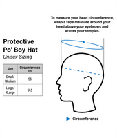 Protective Curling Headgear: Po' Boy