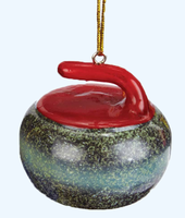 Curling Rock Tree Ornament