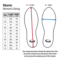 Men's Left Handed G50 Storm Curling Shoes (Speed 8)