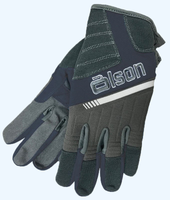 Women's Unisex V-Flex Curling Gloves - Charcoal/Navy