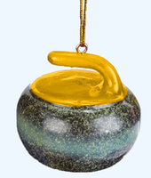 Curling Rock Tree Ornament