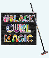 #UnitedWeCurl Fiberlite Air Broom: #BlackCurlMagic